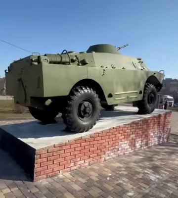 БРДМ-2 зі столичного парку передадуть Десантно-штурмовим військам