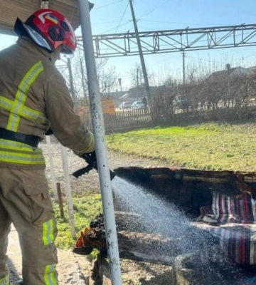 Вогнеборці ліквідували пожежу квартирі житлового будинку у Костополі