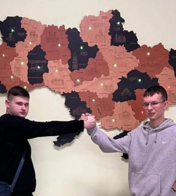 Школярі з Рівненщини створили та презентували інтерактивну мапу тривог