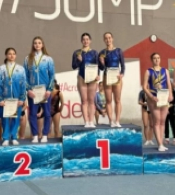 В Одесі пройшов чемпіонат України зі стрибків на батуті, серед переможців – одеситки