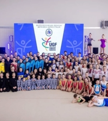 У Дніпрі пройшов фестиваль гімнастичних видів спорту