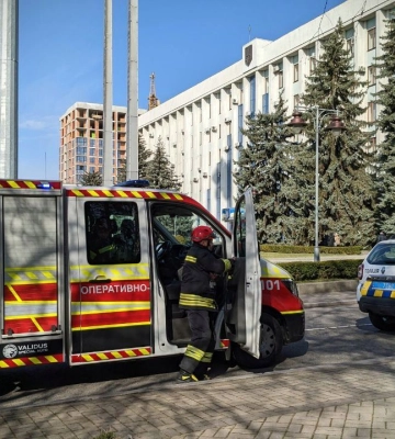 Анонім повідомив про замінування Рівненської ОДА