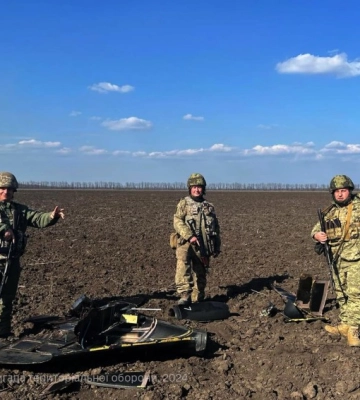 Бійці бригади тероборони Кіровоградщини знищили шахед на Дніпропетровщині (ФОТОФАКТ)