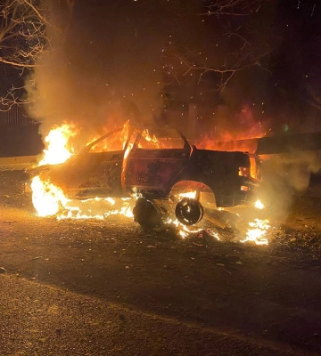 На Миколаївщині за добу двічі горіли автомобілі