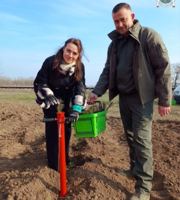 На Одещині стартувала висадка нових лісових насаджень