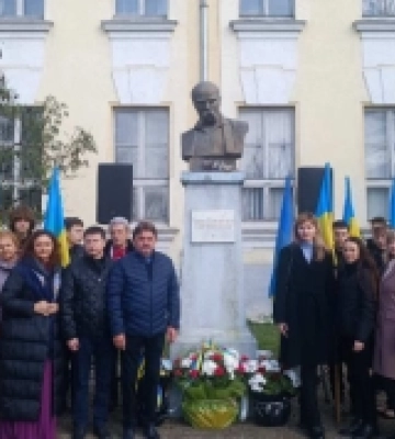 У Виноградові вшанували пам'ять Тараса Шевченка