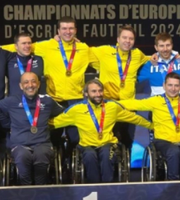 Львів’яни тріумфували на Чемпіонаті Європи з фехтування на кріслах колісних