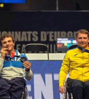 Миколаївські парафехтувальники здобули чотири медалі на чемпіонаті Європи