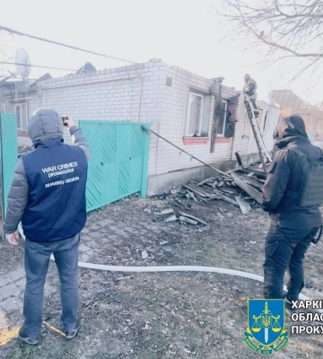Харківщина: у прокуратурі показали Вовчанськ після російських артилерійських атак