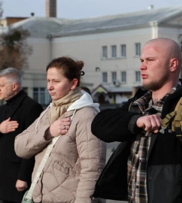 У центрі Луцька щодня звучатиме оповіщення про хвилину мовчання