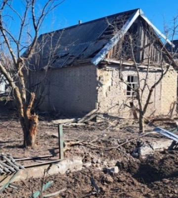 Російські війська сім разів обстріляли Нікопольський район, є руйнування