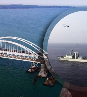 В ВМС сказали, могут ли россияне эффективно защитить Крымский мост