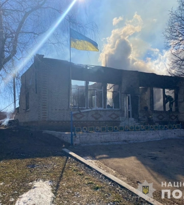 Рашисти пошкодили 18 будинків, школу, ФАП та фермерське господарство