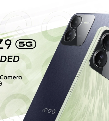 iQOO Z9 5G: AMOLED-дисплей на 120 Гц, чип MediaTek Dimensity 7200, захист IP54 і батарей на 5000 мАг із зарядкою на 44 Вт за $240