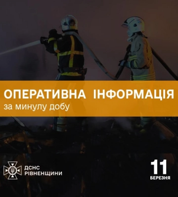 На Рівненщині за добу чотири рази виникали пожежі в екосистемах