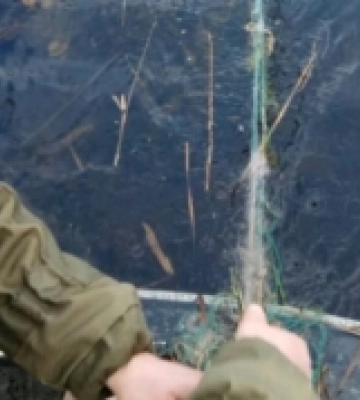 На одному з Шацьких озер Волині впіймали браконєрів, які хотіли поставити сітки