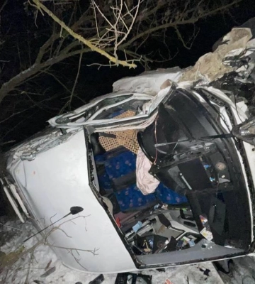На Полтавщині суд виніс вирок водію вантажівки, який зіткнувся з мікроавтобусом