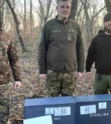 Громада з Рівненщини передала військовим квадрокоптери