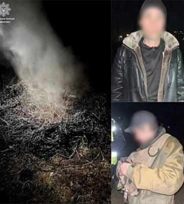 В Кривом Роге задержали воров, которые выжигали провода