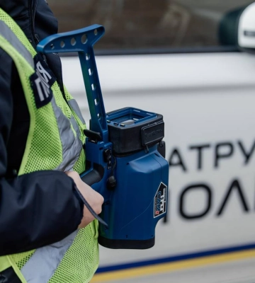 Патрульні повідомили, де саме у Харкові контролюватимуть швидкість за допомогою TruCam