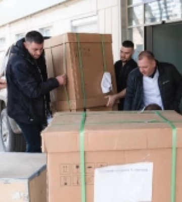 П’ять апаратів ШВЛ олександрівські волонтери передали обласним лікарням Кропивницького