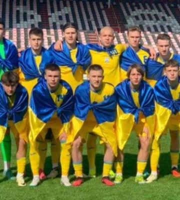 Юношеская сборная Украины вышла на Евро-2024