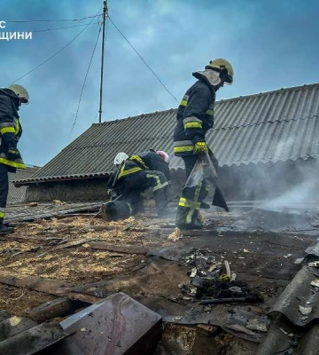 На Одещині загорілася котельня