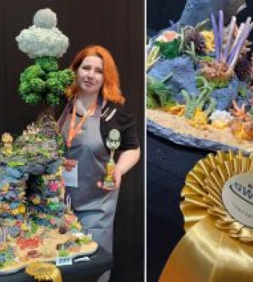 Кондитерка з Вінниччини перемогла на конкурсі у Варшаві, а кошти передала на ЗСУ