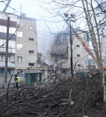 Оперативна ситуація щодо ліквідації наслідків авіаудару по місту Суми станом на 22.00