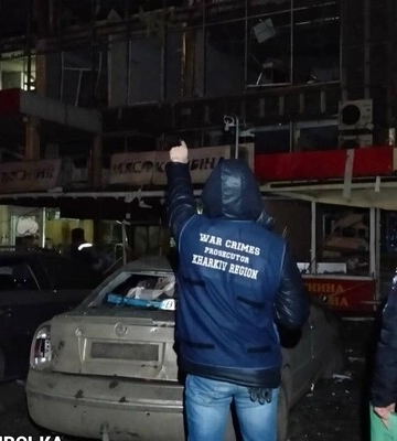 Під час російської атаки дронами та ракетами в Харкові зафіксовано кілька влучань