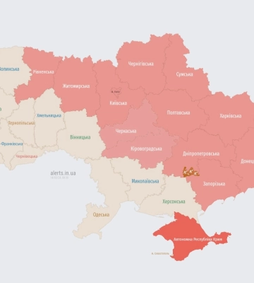 Сирена на Рівненщині гуде через балістику великої дальності