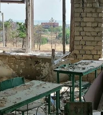 Обстрілами пошкоджено понад 20 навчальних закладів Полтавщини