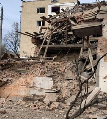 Доба на Харківщині: атака &quot;шахедів&quot; на Харків та Ізюм, обстріли Куп’янська та Вовчанська. ФОТОрепортаж