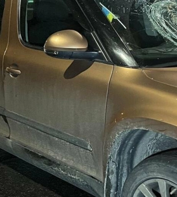 На Полтавщині легковик збив пішохода: його госпіталізували до лікарні