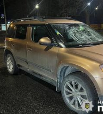 На Полтавщині легковик збив пішохода на нерегульованому переході