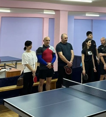 Команда Закарпатської митниці – серед переможців чемпіонату області з настільного тенісу