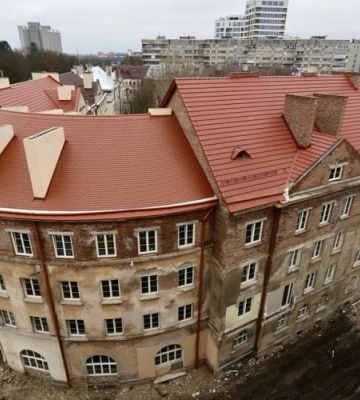 У Львові завершили перший етап відбудови зруйнованих будинків на вул.Стрийській, - ФОТО
