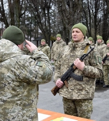 На Волині прикордонники склали військову присягу 