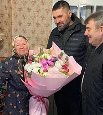Мешканка криворіжжя Раїса Таран відзначила свій 100-річний ювілей