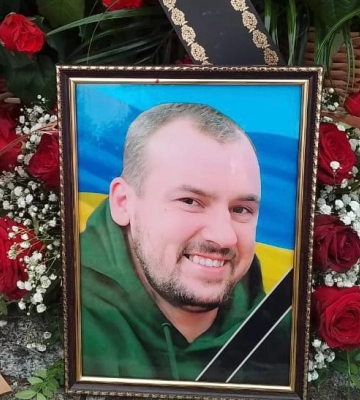 У Сумах поховали Дениса Савченка, який загинув від удару &quot;шахеда&quot;