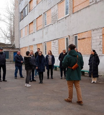Данська рада у справах біженців візьме участь у відновлені Миколаївського будівельного коледжу