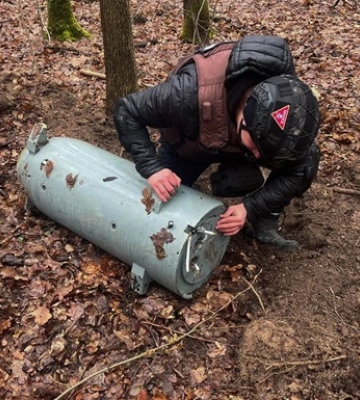 На Вінниччині знешкодили бойову частину російської ракети Х-101