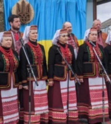 У  селищі на Волині провели благодійну програму до Дня українського добровольця