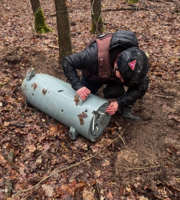 На Вінниччині сапери знешкодили бойову частину російської ракети Х-101