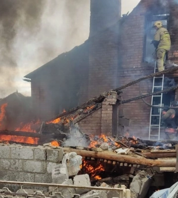 У Нікополі внаслідок обстрілу поранена жінка