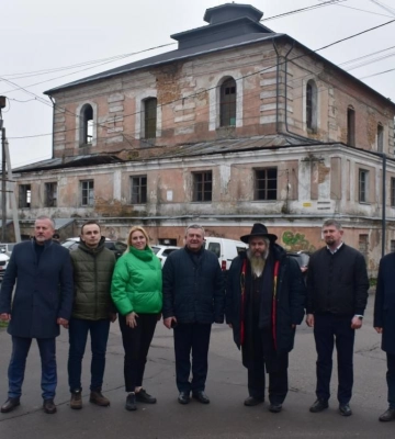 Дубенщину відвідав головний рабин України Асман Моше Реувен