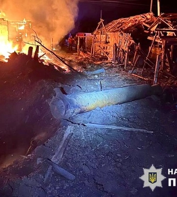На Чернігівщині російська ракета повністю знищила будинок