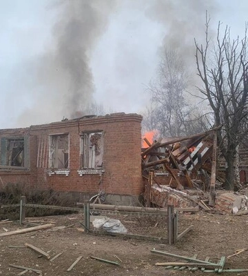 У Харківській області окупанти завдали ударів по пункту швидкої медичної допомоги: є поранені