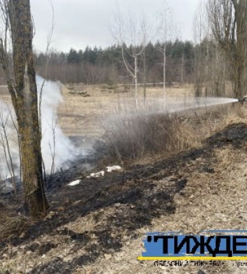 Сезон пожеж: рятувальники закликають не палити суху траву