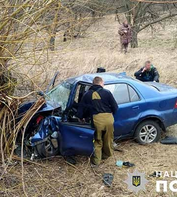 На Полтавщині внаслідок аварії травмувались четверо людей